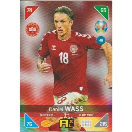 Daniel Wass Denmark 49