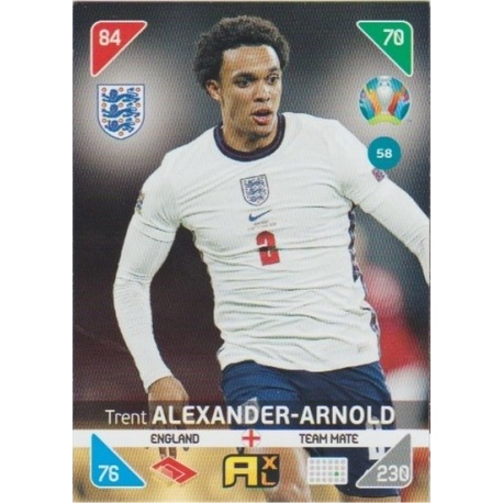 Trent Alexander-Arnold England 58