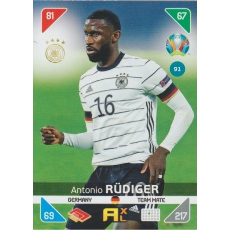 Antonio Rüdiger Germany 91