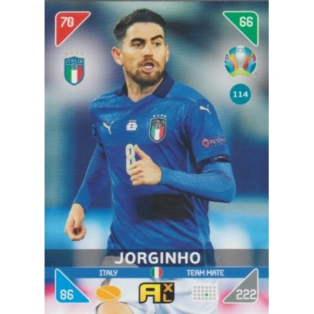 Italien Jorginho Panini EM EURO 2020 Tournament 2021 Sticker 21 