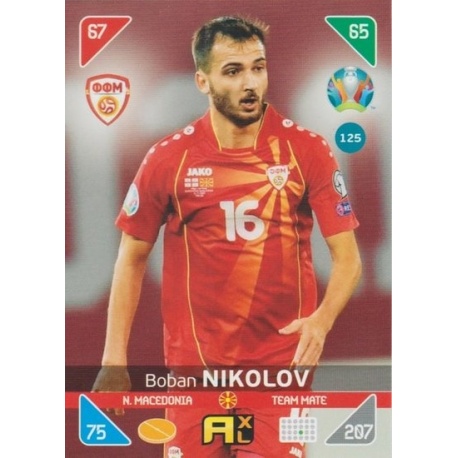 Boban Nikolov Macedonia del Norte 125