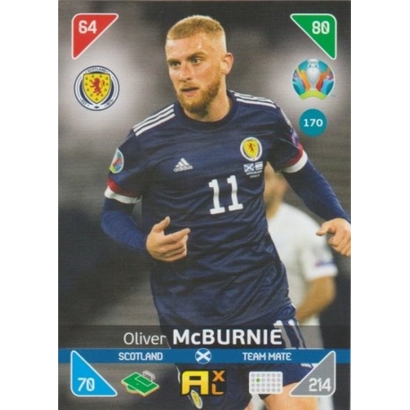 Oliver McBurnie Scotland 170