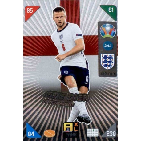 Eric Dier Fans' Favourite England 242