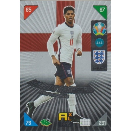 Marcus Rashford Fans' Favourite Inglaterra 243