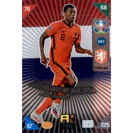 Georginio Wijnaldum Fans' Favourite Holland 267