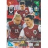 Cromos de Fútbol Schlager / Baumgartner / Sabitzer Power Trio Panini Adrenalyn XL Euro 2021 Kick Off