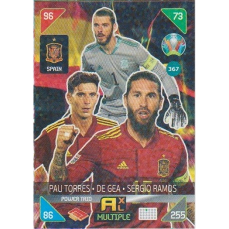 Torres / De Gea / Ramos Power Trio España 367