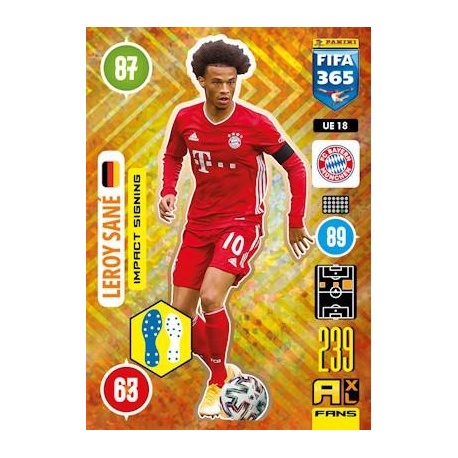 Leroy Sané Impact Signing Bayern Munchen UE18