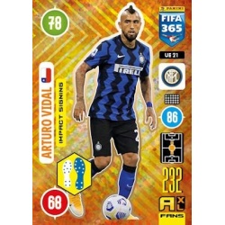 Arturo Vidal Impact Signing Inter Milan UE21