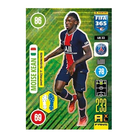 Moise Kean Impact Signing Paris Saint-Germain UE33