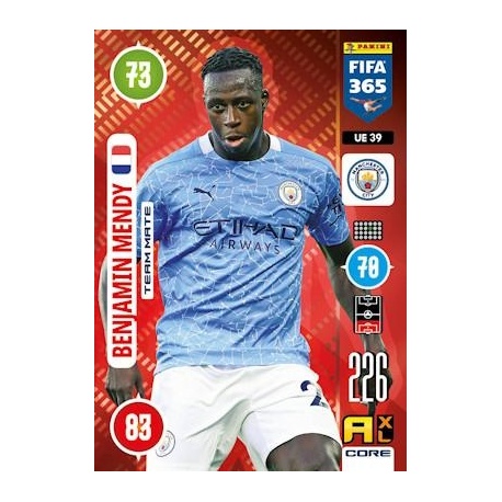 Benjamin Mendy Team Mate Manchester City UE39