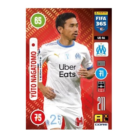 Yuto Nagatomo Team Mate Olympique Marseille UE46