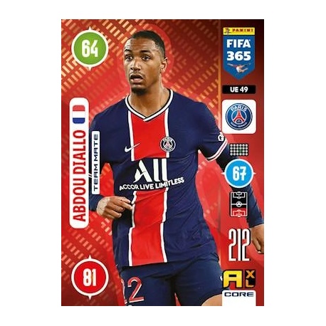 Abdou Diallo Team Mate Paris Saint-Germain UE49