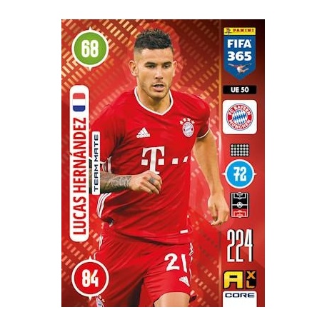Panini FC Bayern München 2019/20 Karte 10 Lucas Hernandez 