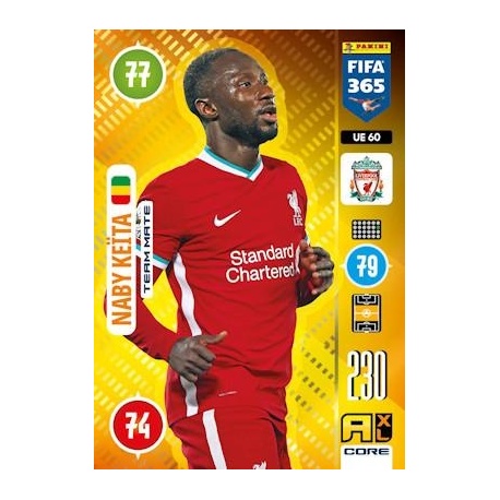 Naby Keita Team Mate Liverpool UE60