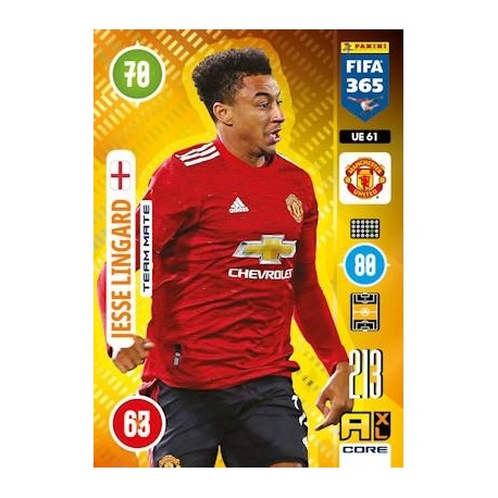 Jesse Lingard Team Mate Manchester United UE61