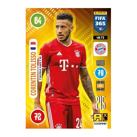 Corentin Tolisso Team Mate Bayern Munchen UE72