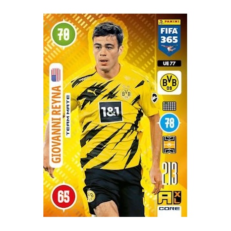 Giovanni Reyna Team Mate Borussia Dortmund UE77