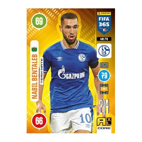 Nabil Bentaleb Team Mate Schalke 04 UE78