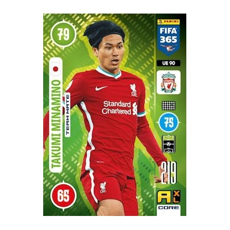 Takumi Minamino Team Mate Liverpool UE90