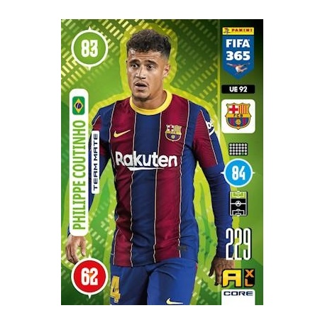 Philippe Coutinho Team Mate Barcelona UE92
