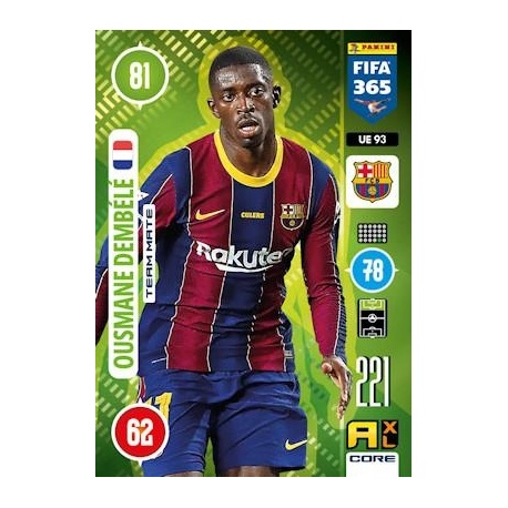 Ousmane Dembélé Team Mate Barcelona UE93