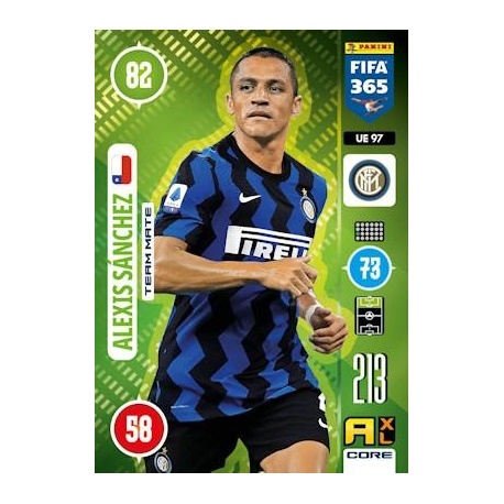 Alexis Sánchez Team Mate Inter Milan UE97