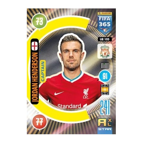 Jordan Henderson Captain Liverpool UE105