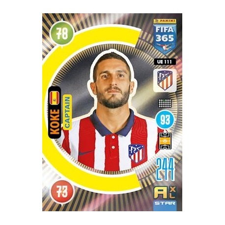 Koke Captain Atletico Madrid UE111