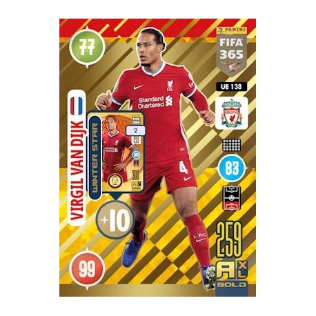 Virgil van Dijk Winter Star Liverpool UE138