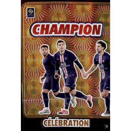 Champion de France 2020 Celebration 1