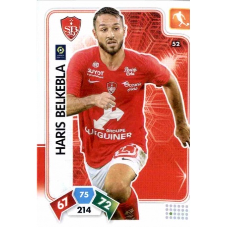 Haris Belkebia Stade Brestois 29 52