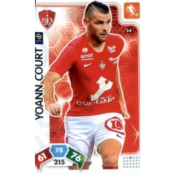 Yoann Court Stade Brestois 29 54