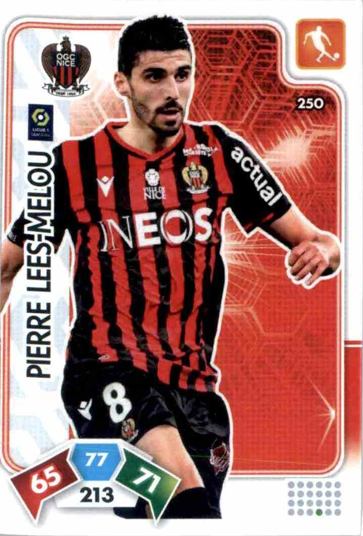 Carte Adrenalyn Signée OGC Nice Lees-Melou - Ligue 1, Football