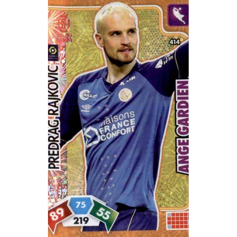 Sale Trading Card Predrag Rajkovic Ange Gardien Panini Adrenalyn Xl Ligue 1 21