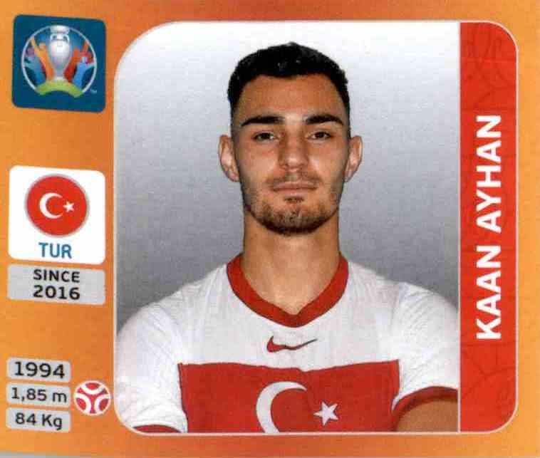 Kaan Ayhan Sticker 405 Türkei Road to EM 2020 