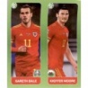 Cromos de Fútbol Bale - Moore Wales Panini Euro 2020 Tournament Edition