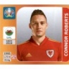 Cromos de Fútbol Connor Roberts Wales Panini Euro 2020 Tournament Edition