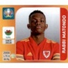 Cromos de Fútbol Rabbi Matondo Wales Panini Uefa Euro 2020 Tournament Edition