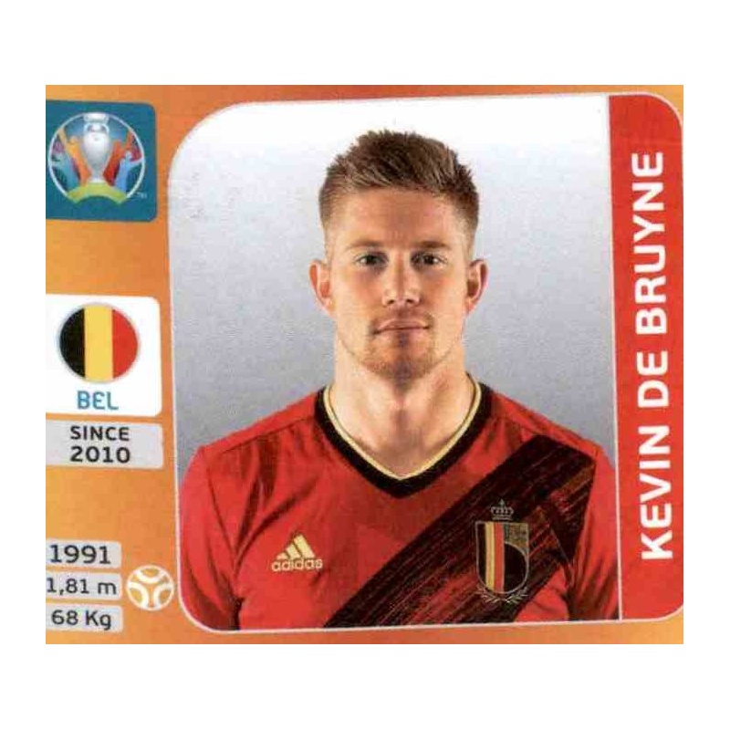 Panini Euro EM 2020-2021 Tournament Edition Sticker Nr 132 Kevin de Bruyne 