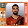 Soccer Sticker Yannick Carrasco Belgium Panini Euro 2020 Stickers