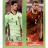 Offer Sticker Courtois - Alderweireld Belgium Panini Euro 2020 Stickers