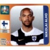 Soccer Sticker Nikolai Alho Finland Panini Euro 2020 Tournament Edition