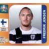 Soccer Sticker Frederik Jensen Finland Panini Euro 2020 Tournament Edition