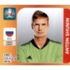 Soccer Sticker Anton Shunin Russia Panini Euro 2020 Stickers