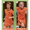 Offer Sticker de Jong - van de Beek Netherlands Panini Euro 2020 Tournament Edition