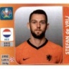 Offer Sticker Stefan de Vrij Netherlands Panini Uefa Euro 2020 Tournament Edition