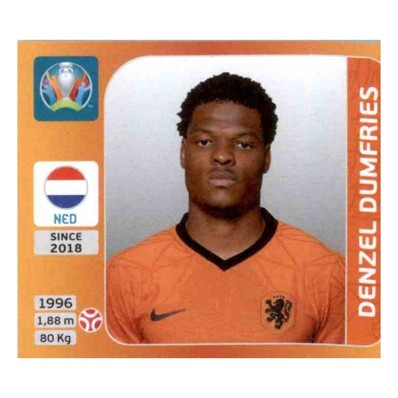 Panini FIFA365 2019 Denzel Dumfries Sticker 258 a/b PSV Eindhoven 