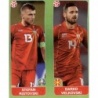 Offer Sticker Ristovski - Velkovski North Macedonia Panini Euro 2020 Stickers