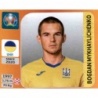 Soccer Sticker Bogdan Mykhaylichenko Ukraine Panini Euro 2020 Stickers